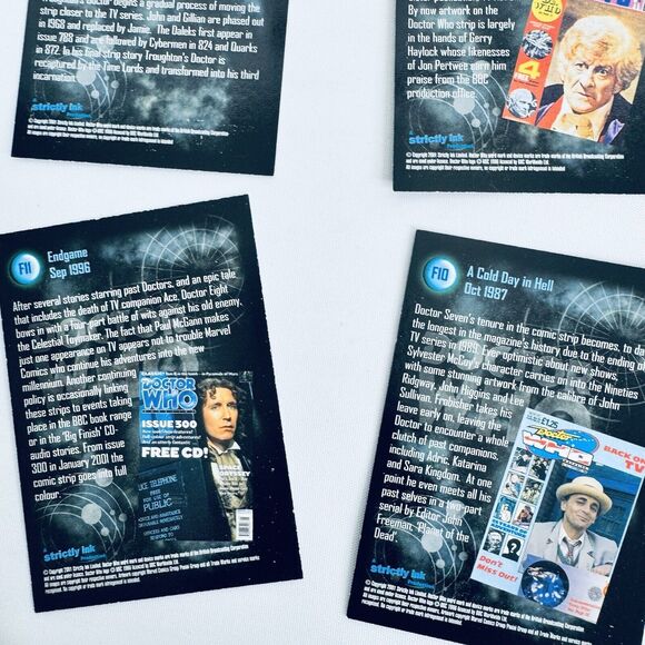 Doctor Who 'The Definitive Collection Series 2' Foil Stamped F1 - F11 Lot - Picture 11 of 13